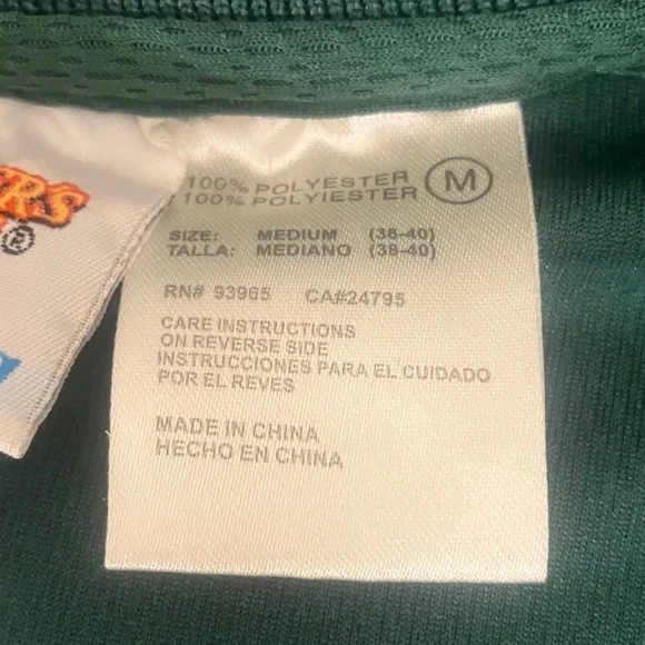 Dale Earnhardt Jr #88 Green and White Men’s Medium Polo Shirt - Picture 2 of 11